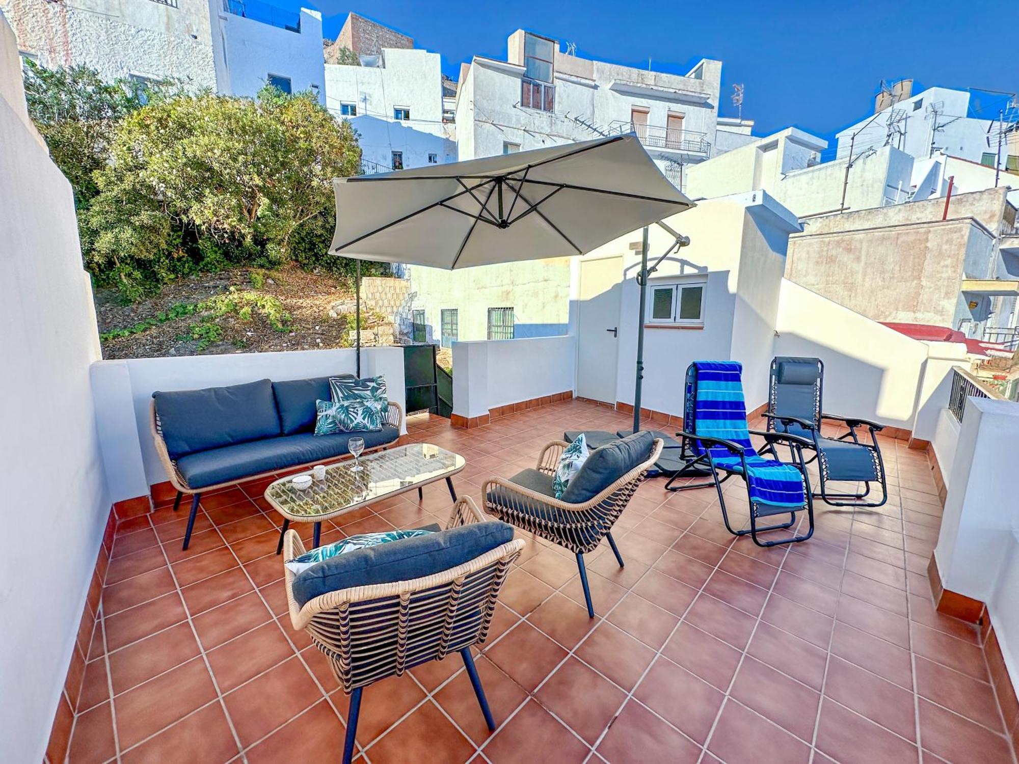 Willa Casa Con Terraza Y Patio Privado En Salobreña Zewnętrze zdjęcie